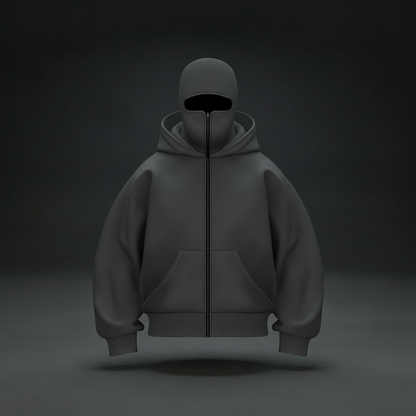 ShadowZip™ Oversized Balaclava Hoodie