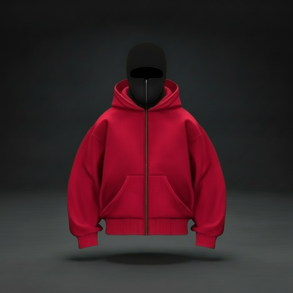 ShadowZip™ Oversized Balaclava Hoodie