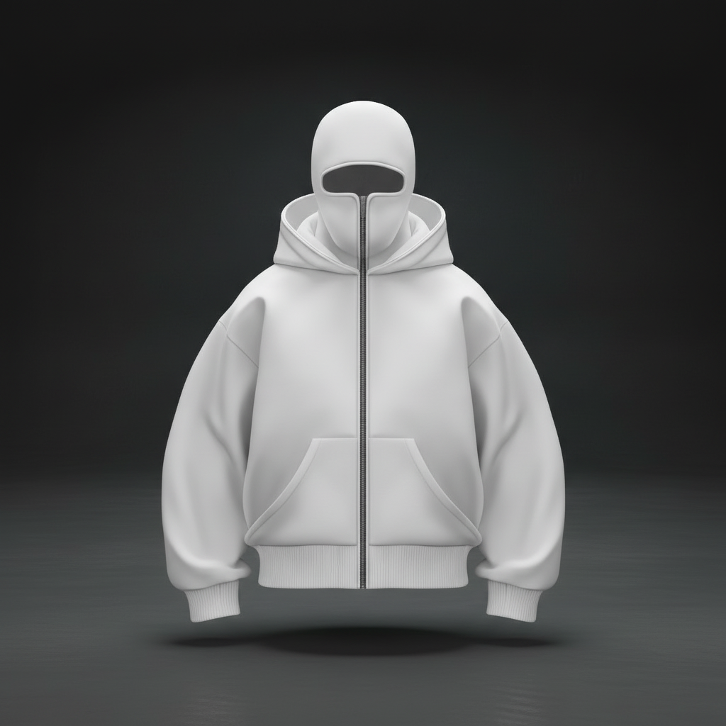 ShadowZip™ Oversized Balaclava Hoodie