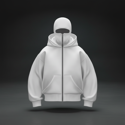 ShadowZip™ Oversized Balaclava Hoodie