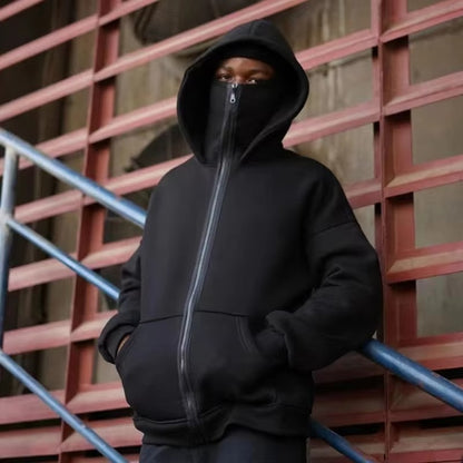 ShadowZip™ Oversized Balaclava Hoodie